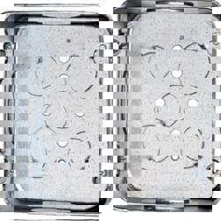 Electrical Outlet Box: Steel, Square, 4-11/16